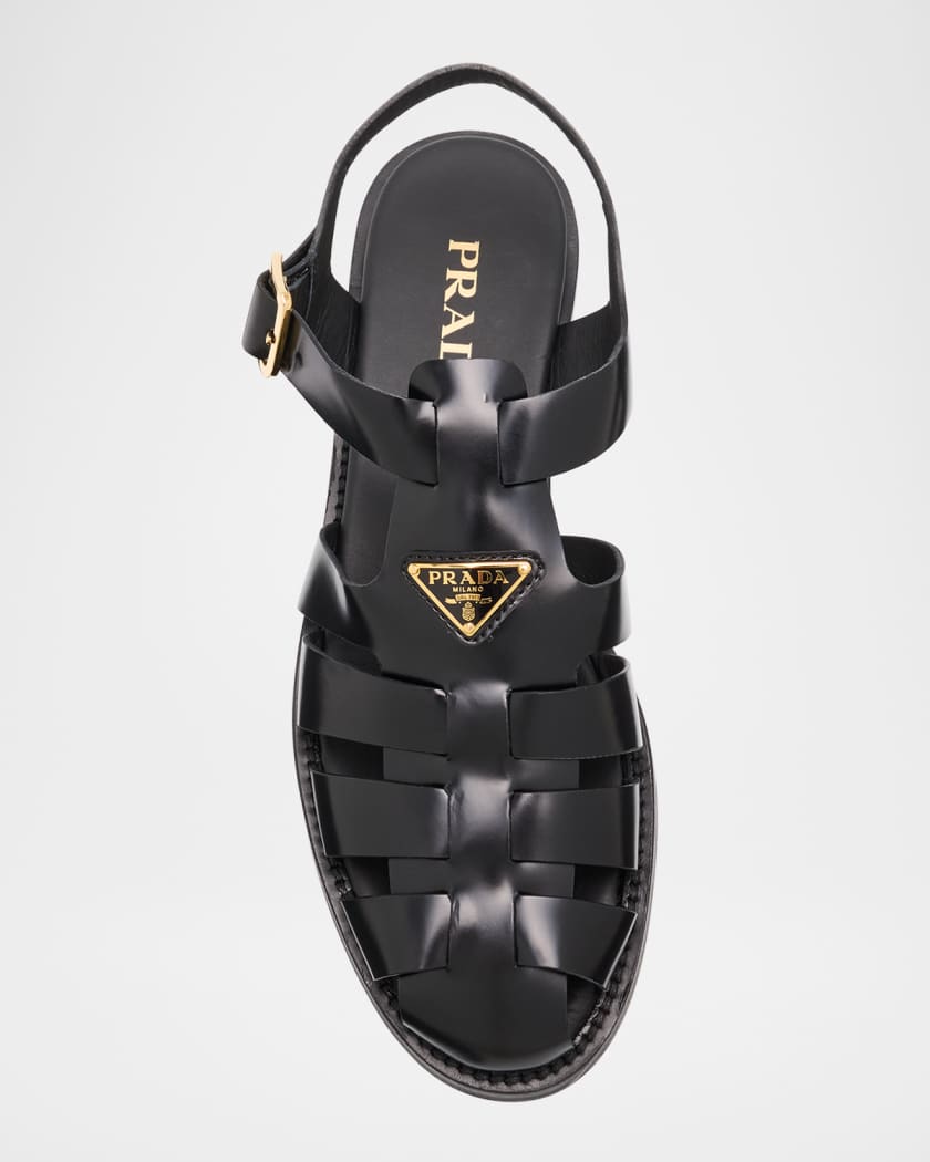 Calf Leather Fisherman Sandals