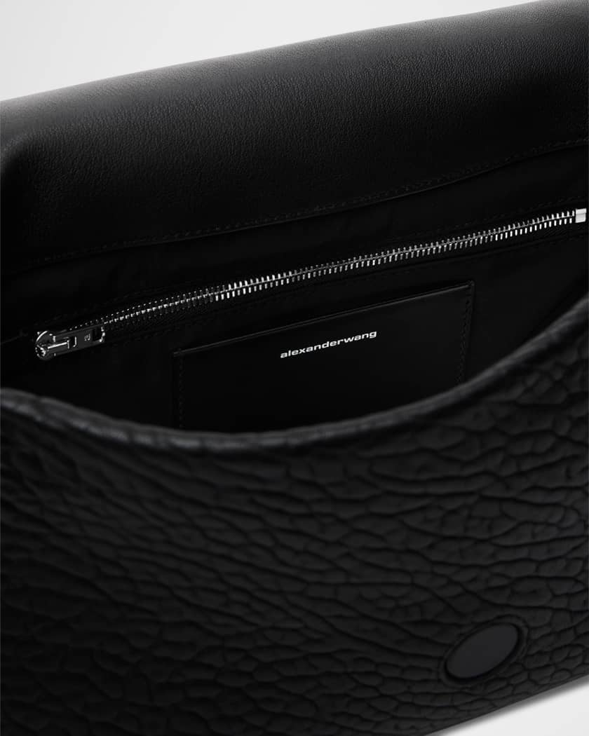 Ricco Medium Studded Leather Shoulder Bag