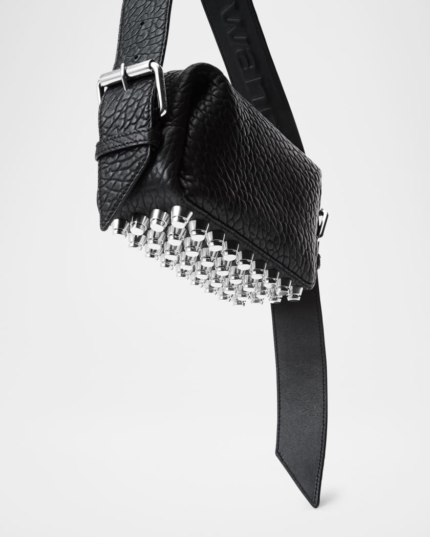 Ricco Small Studded Leather Shoulder Bag