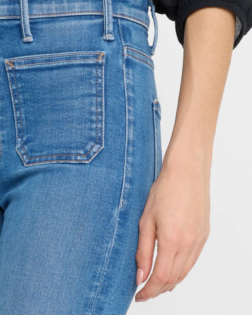 The Hustler Roller Patch Pocket Sneak Jeans