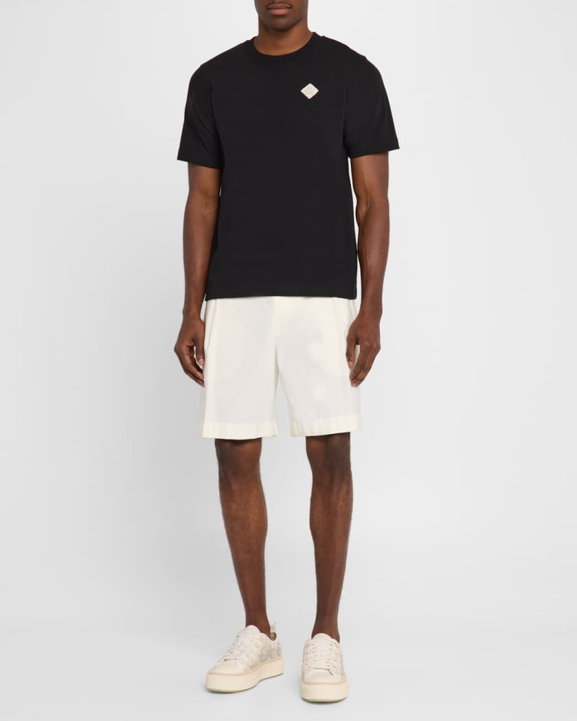 Men's Embellished Patch T-Shirt