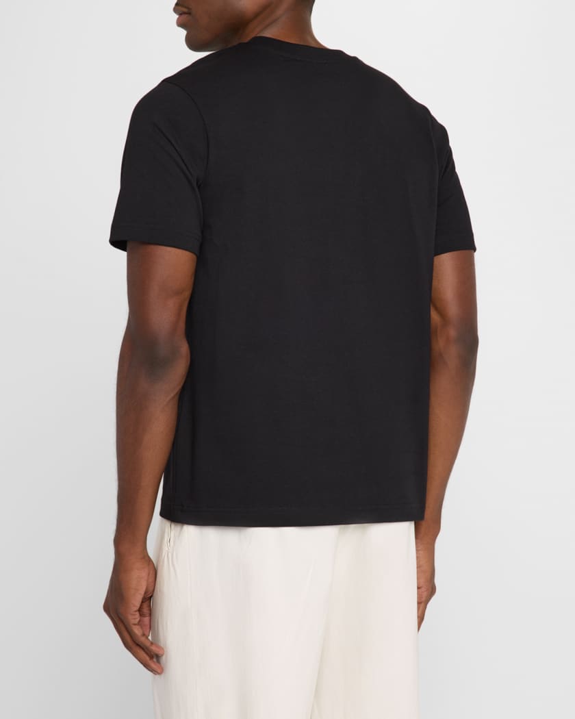 Men's Embellished Patch T-Shirt