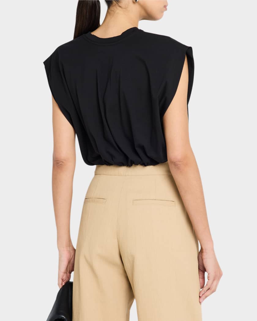Billie Cropped Blouson Tee