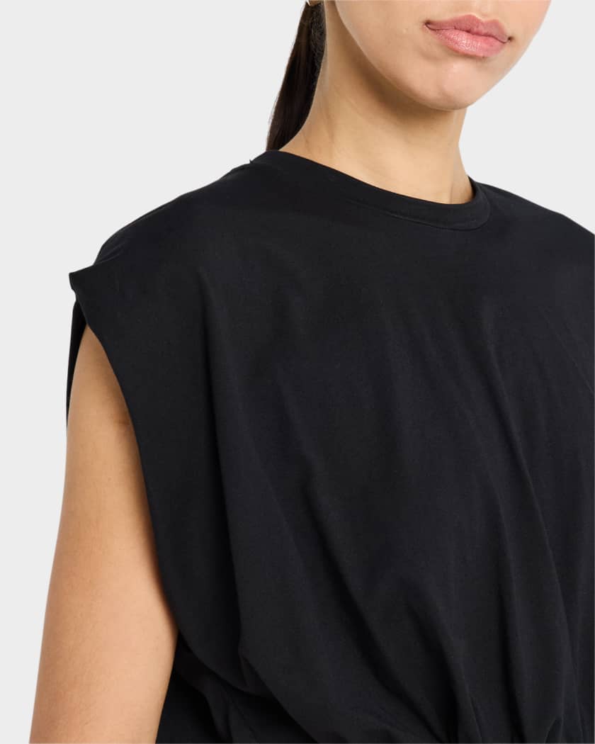 Billie Cropped Blouson Tee