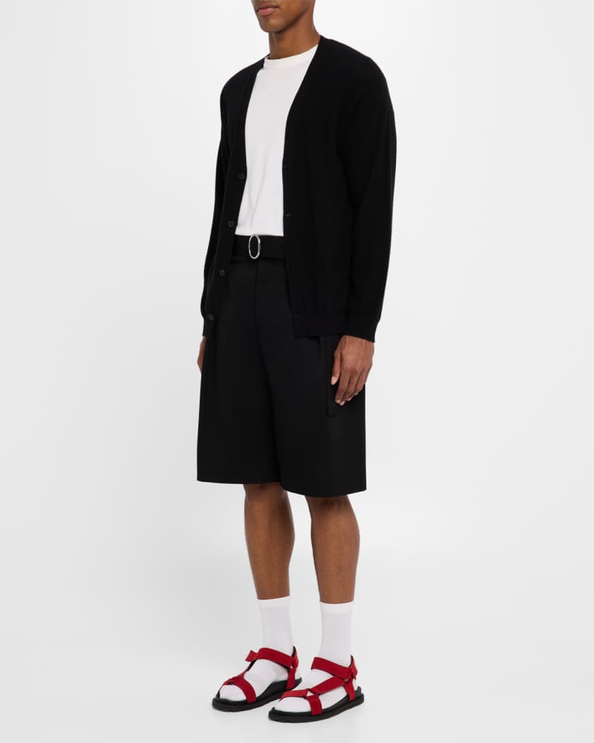 Men's Leather and Suede Sandals