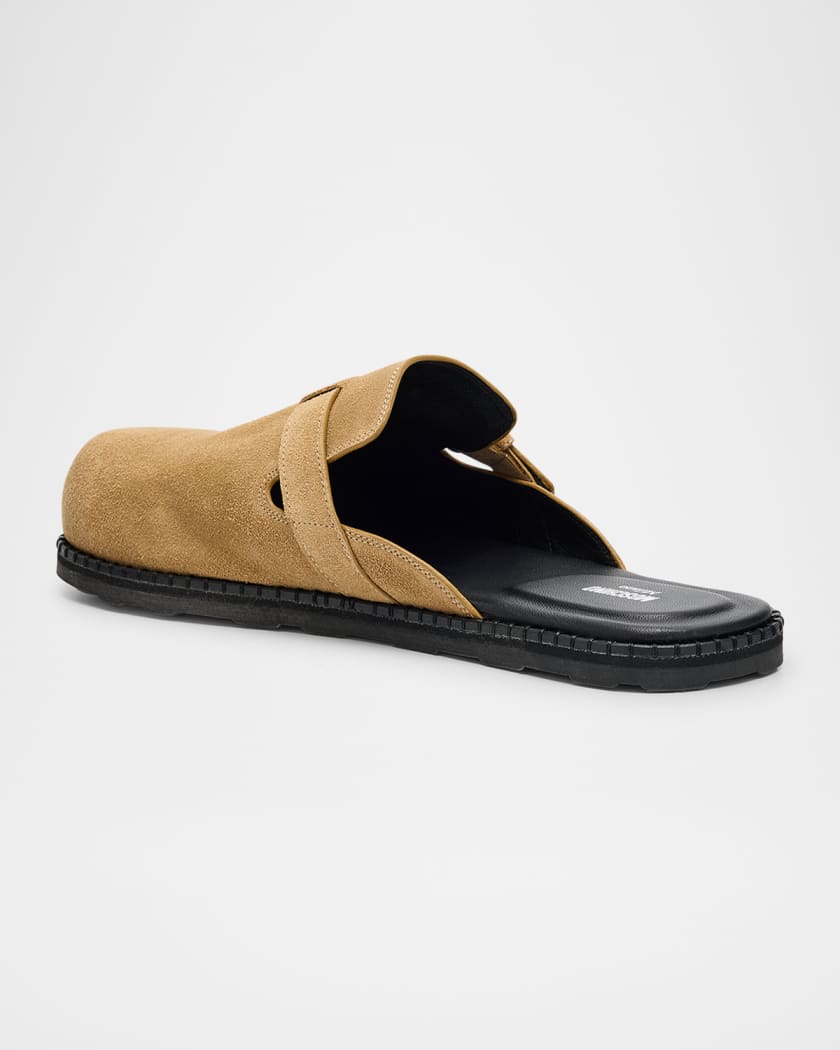 Men's Suede Mules