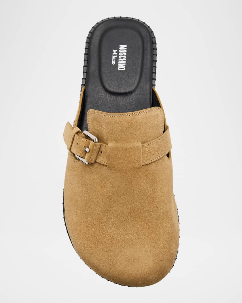 Men's Suede Mules