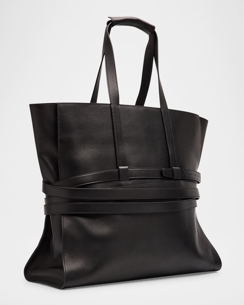 Men's Soft Leather Tote Bag