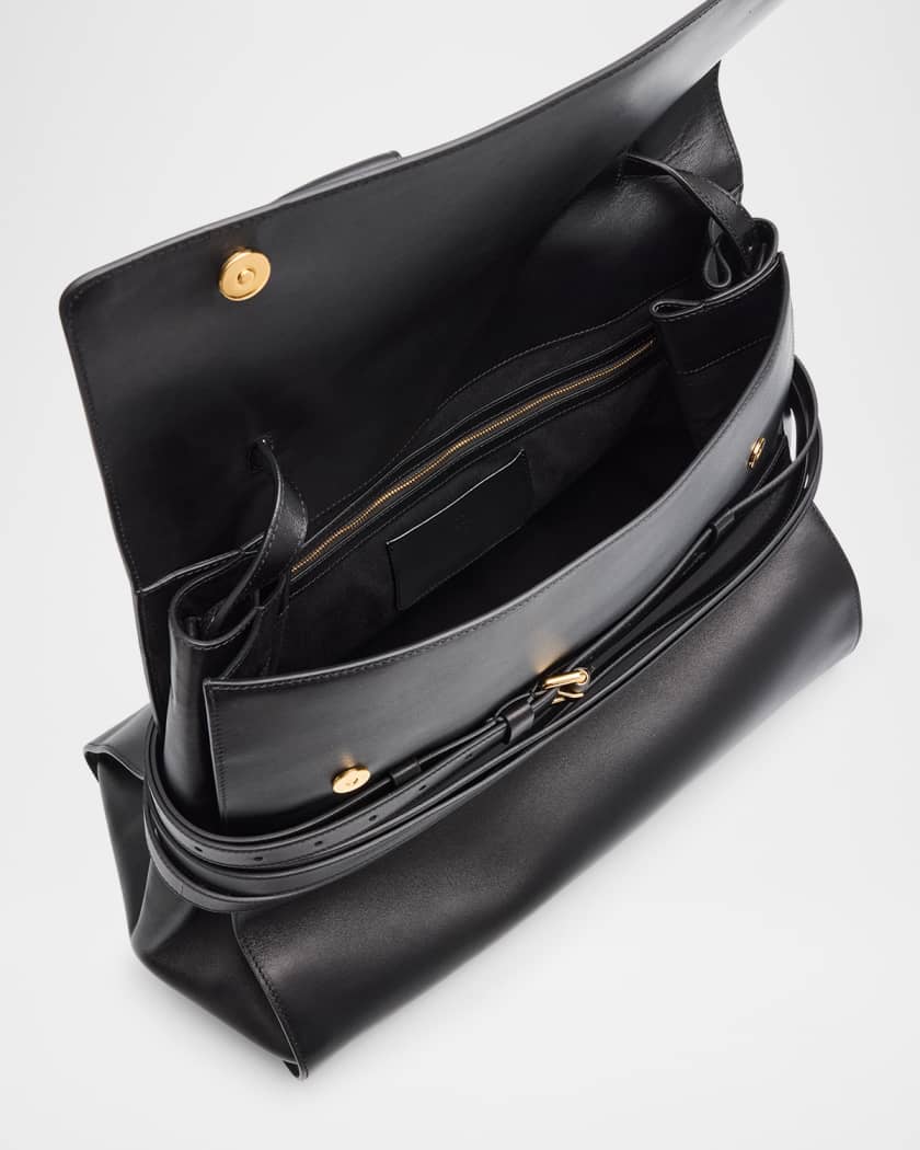 Men's Soft Leather Backpack
