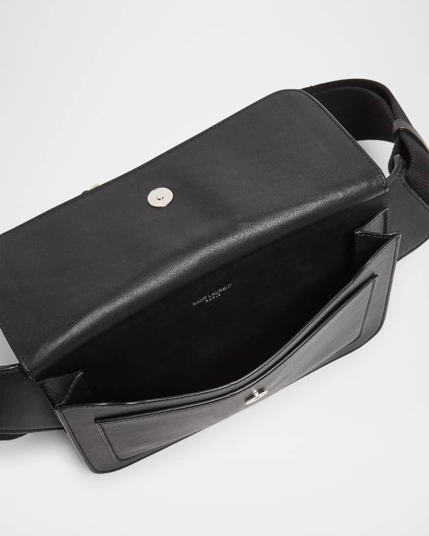 Men's New Line Leather Belt Bag