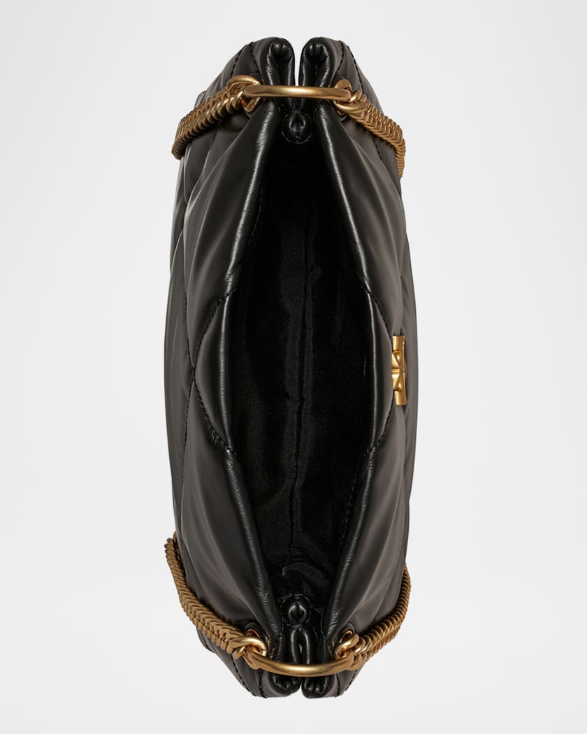 Kira Small Diamond Quilted Leather Shoulder Bag