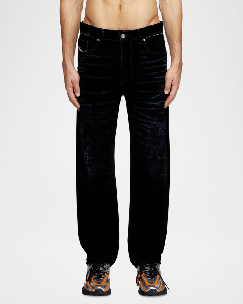 Men's 2010 D-Macs Flocked Jeans
