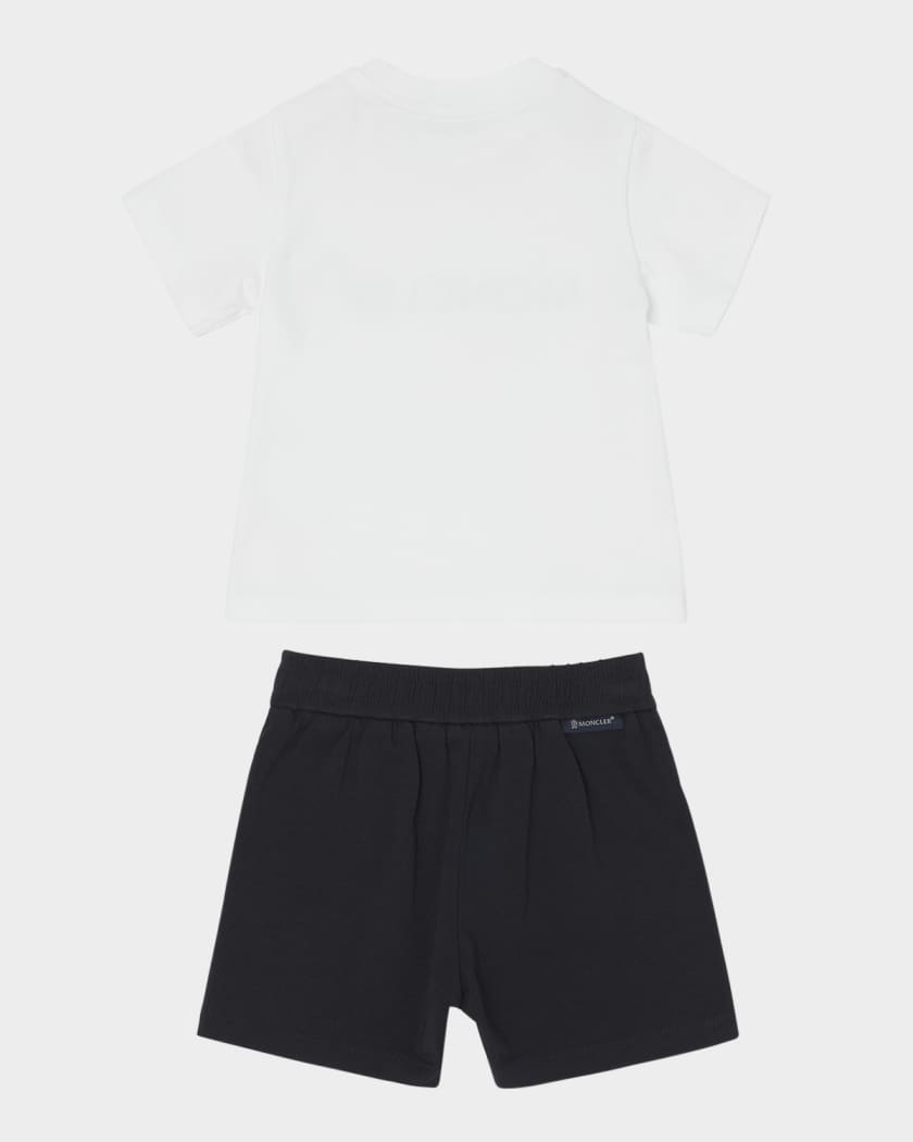 Boy's Logo T-Shirt and Shorts Set, Size 6M-3
