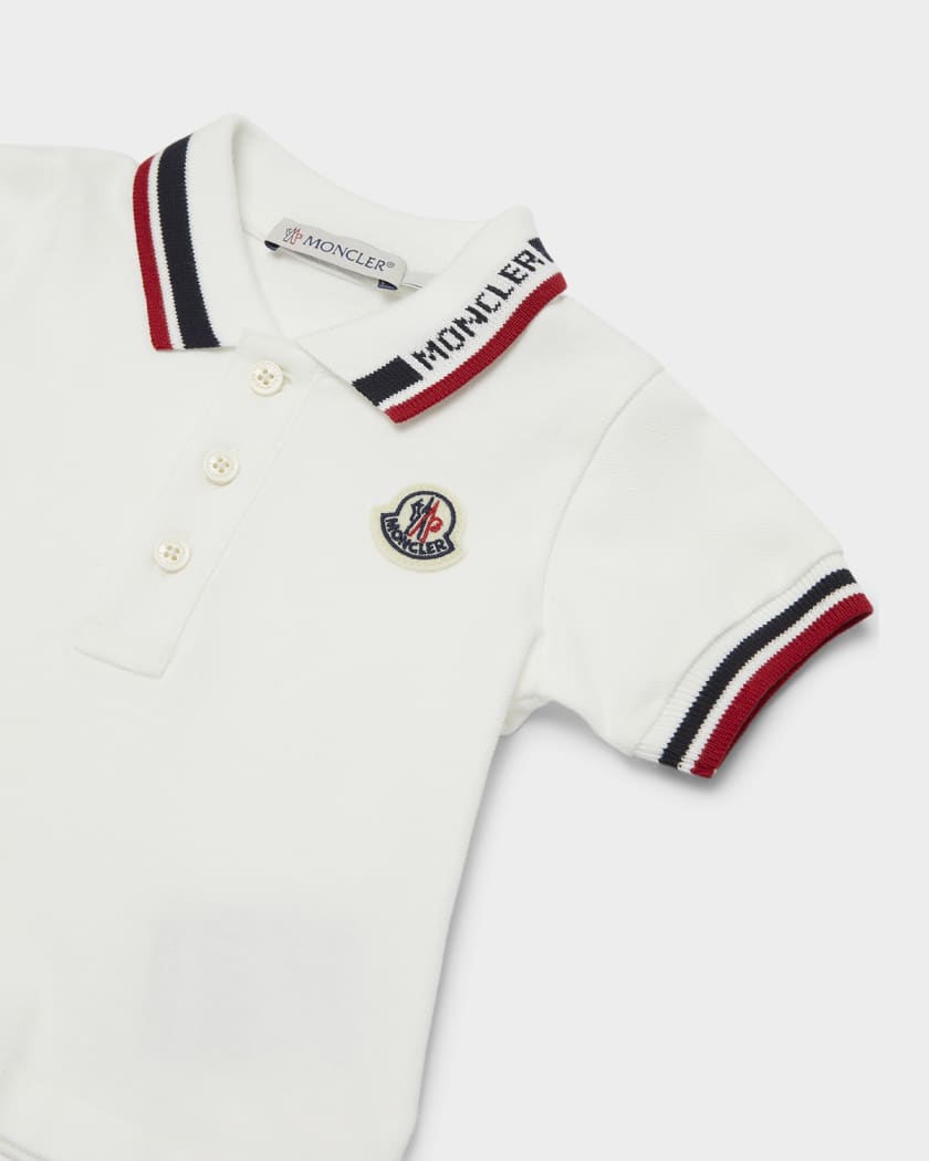 Boy's Short-Sleeve Polo Shirt and Shorts Set, Size 6M-3