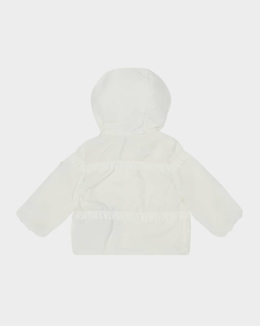 Girl's Hiti Ruffle Rain Jacket, Size 6M-3