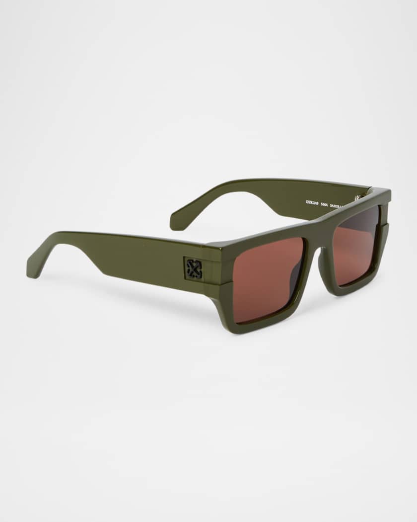Men's Chester Acetate Square Sunglasses