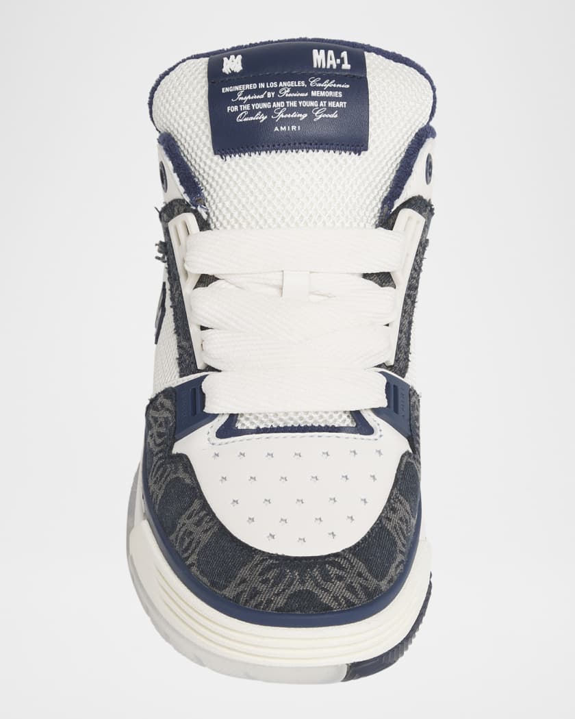 Men's MA Quad MA-1 Chunky Mid-Top Sneakers