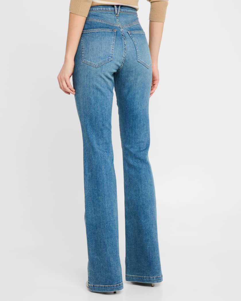 Beverly High-Rise Skinny Flare Jeans