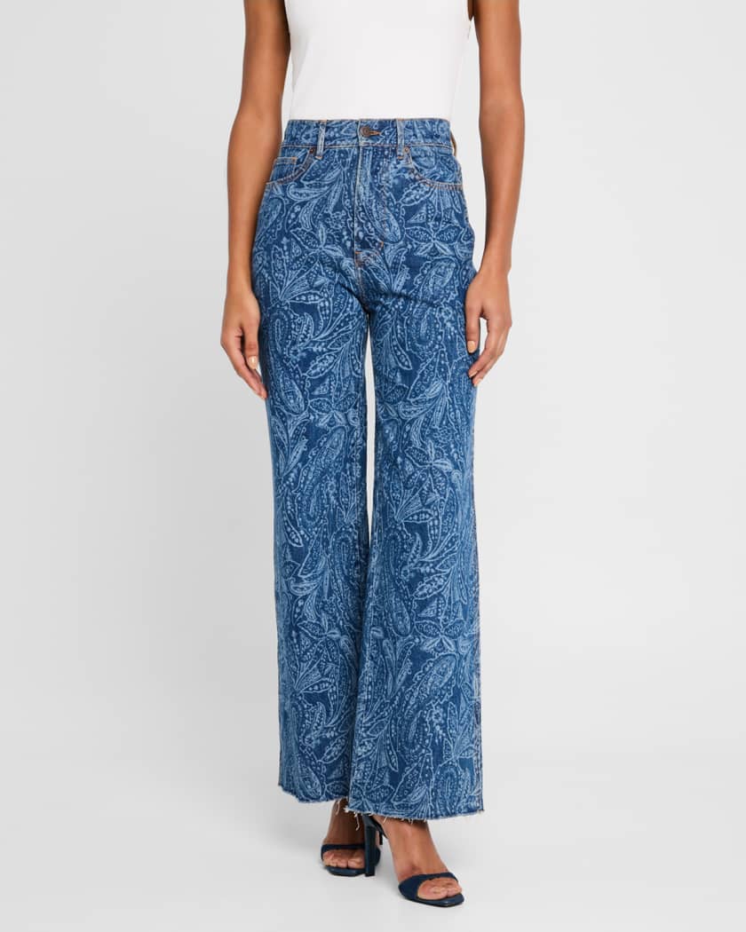 Taylor High-Rise Wide-Leg Jeans
