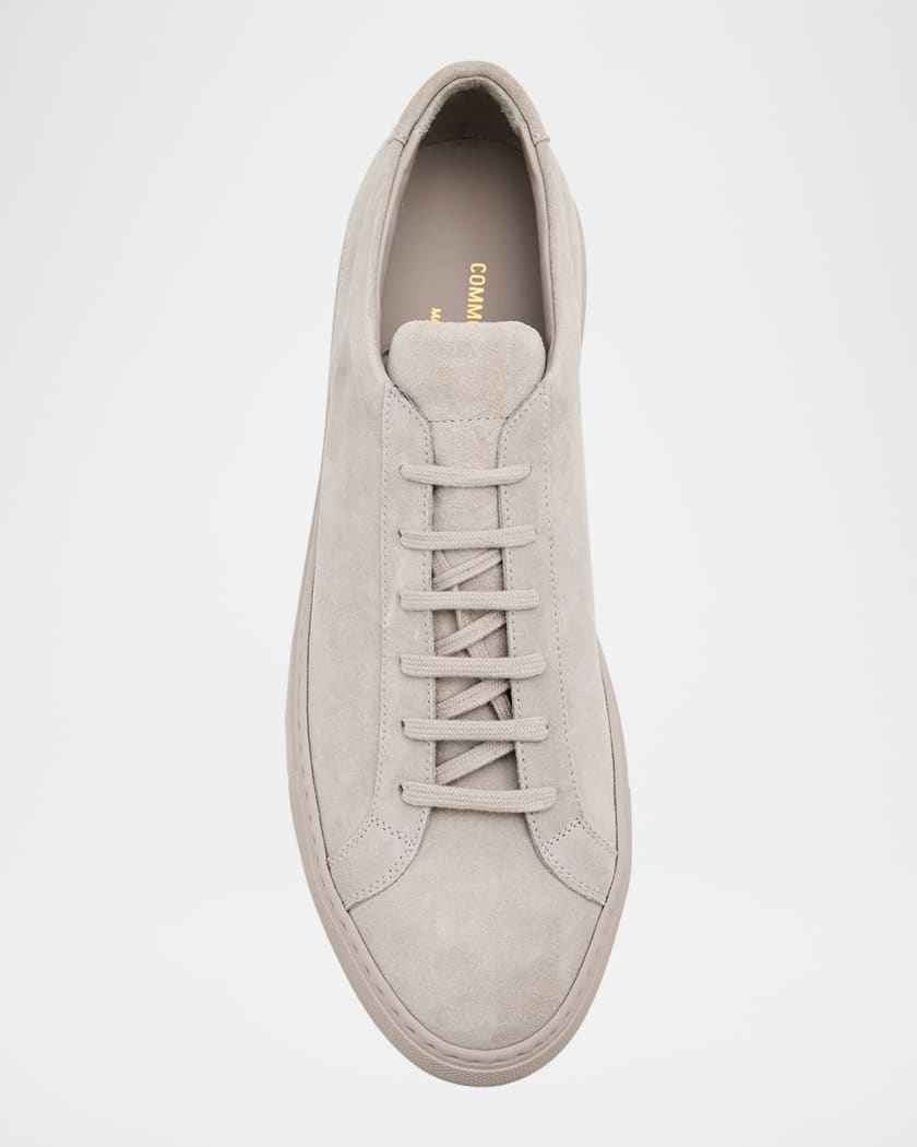 Men's Achilles Suede Low-Top Sneakers