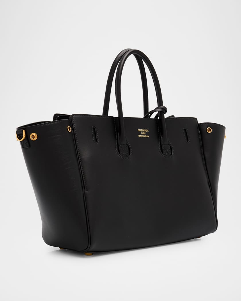 ［25ss新作］Balenciaga Bel Air Twist-Lock Top Handle Bag Balenciaga Bel Air Small Leather Top-Handle Bag | Neiman Marcus