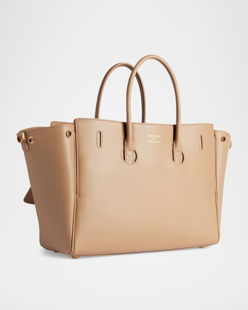 Balenciaga Bel Air Small Leather Top-Handle Bag | Neiman Marcus