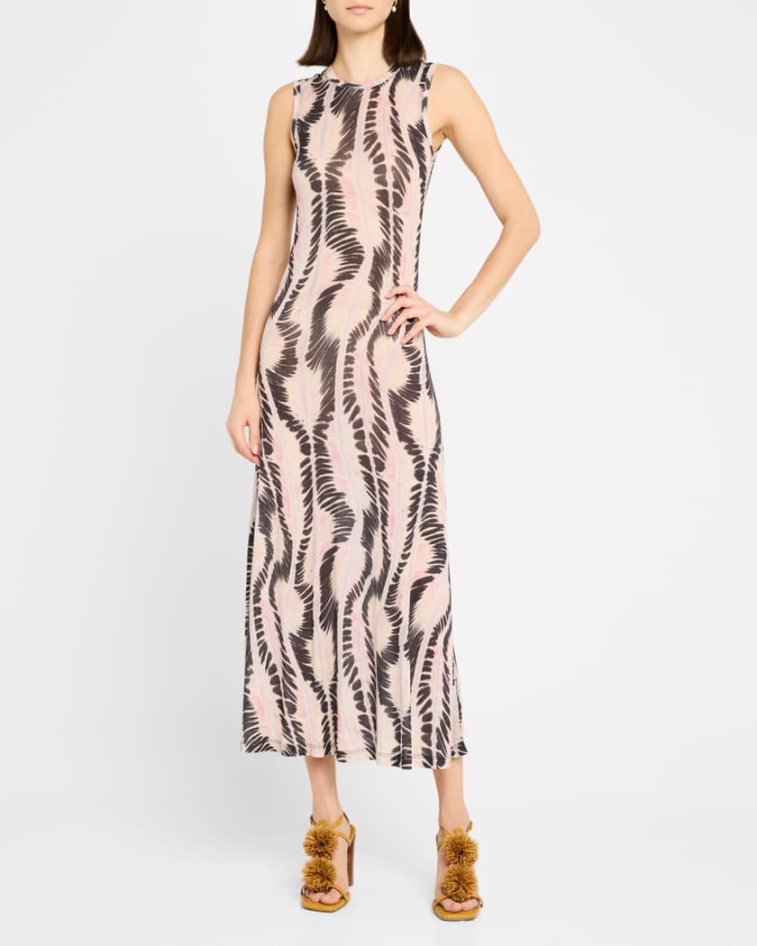 Orla Tie-Dye Jersey Midi Dress