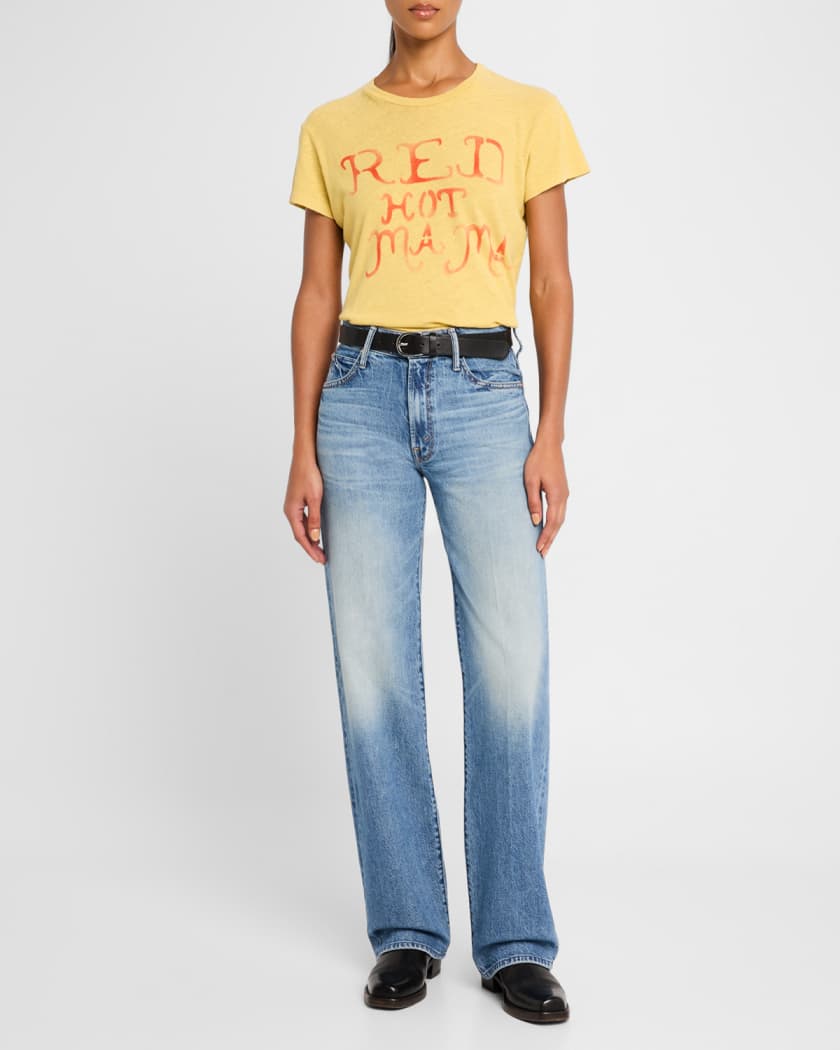 The Mid-Rise Tunnel Vision Sneak Jeans