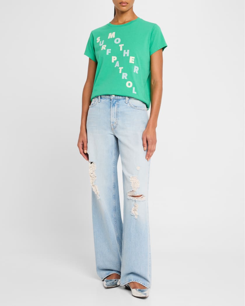 The Spinner Zip Sneak Jeans