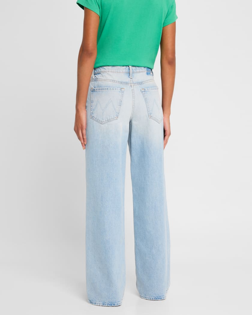 The Spinner Zip Sneak Jeans