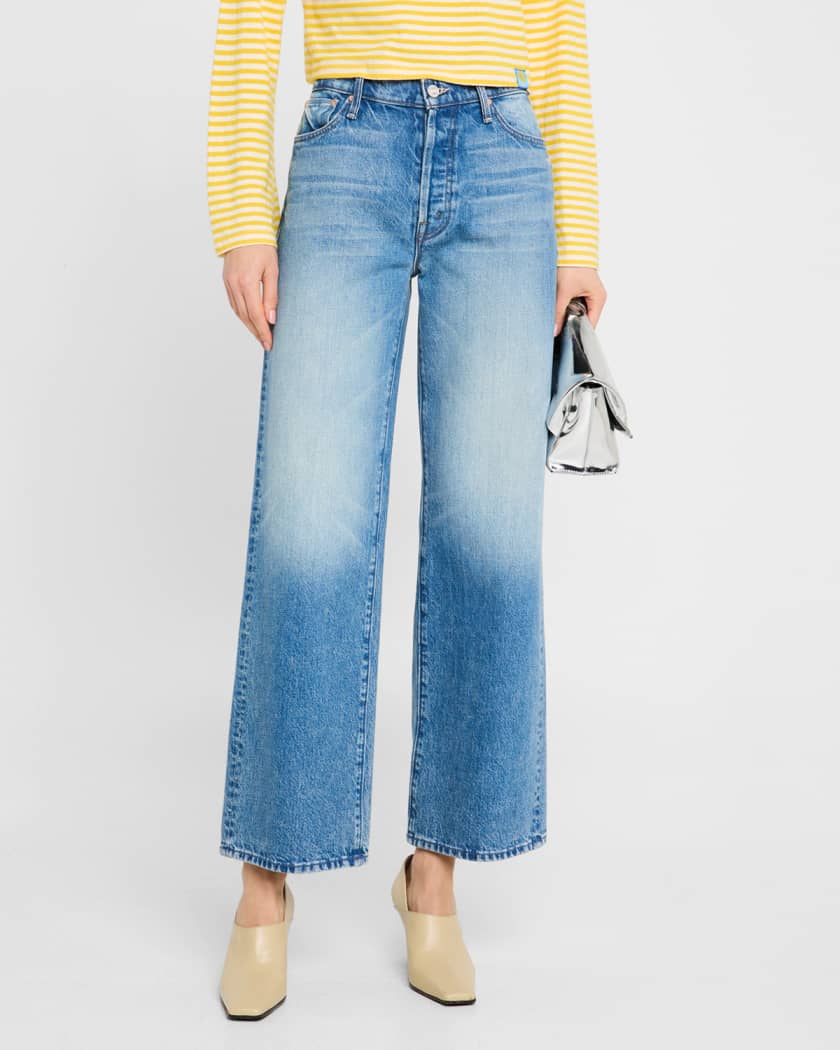 Lil' Dodger Button Sneak Jeans