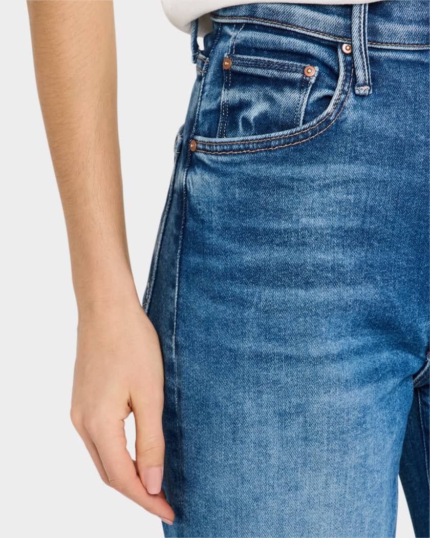 The Maven Ankle Fray Jeans