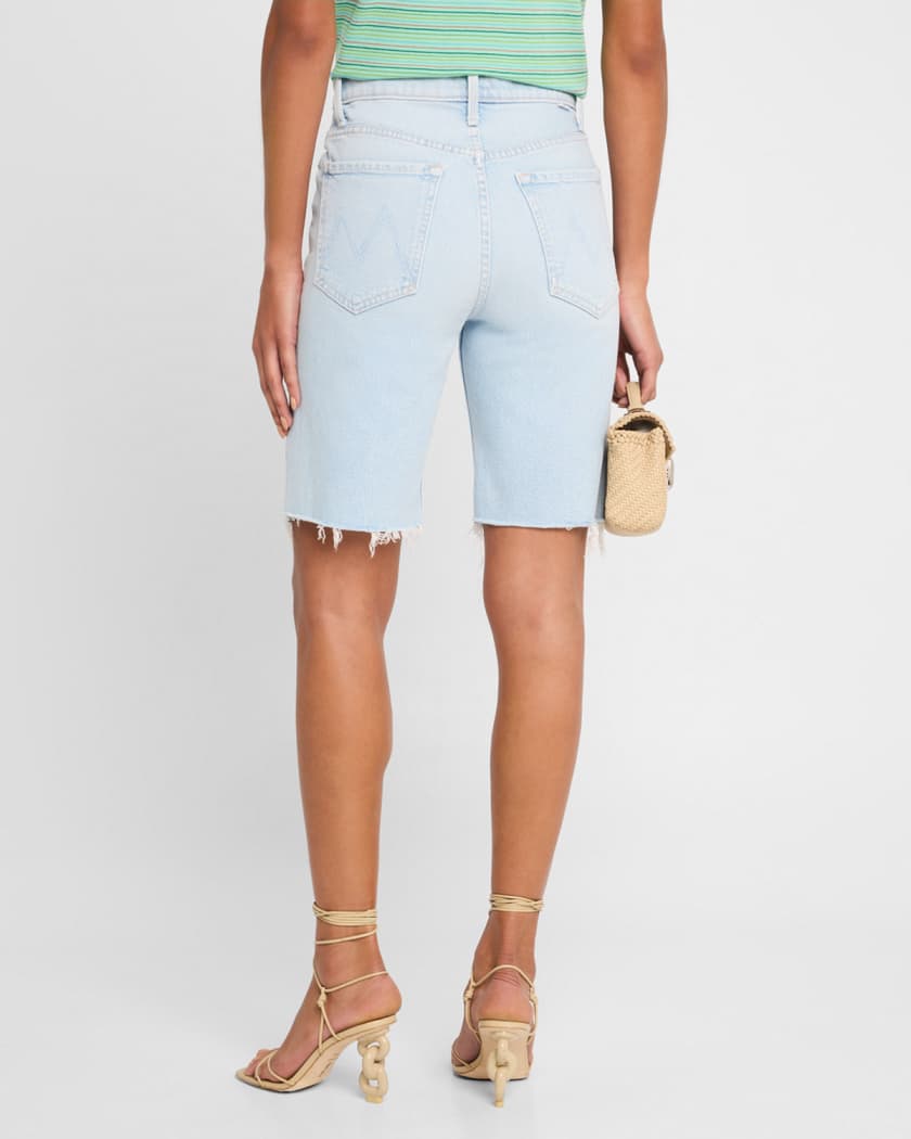 The High-Waist Rider Bermuda Short Fray Shorts