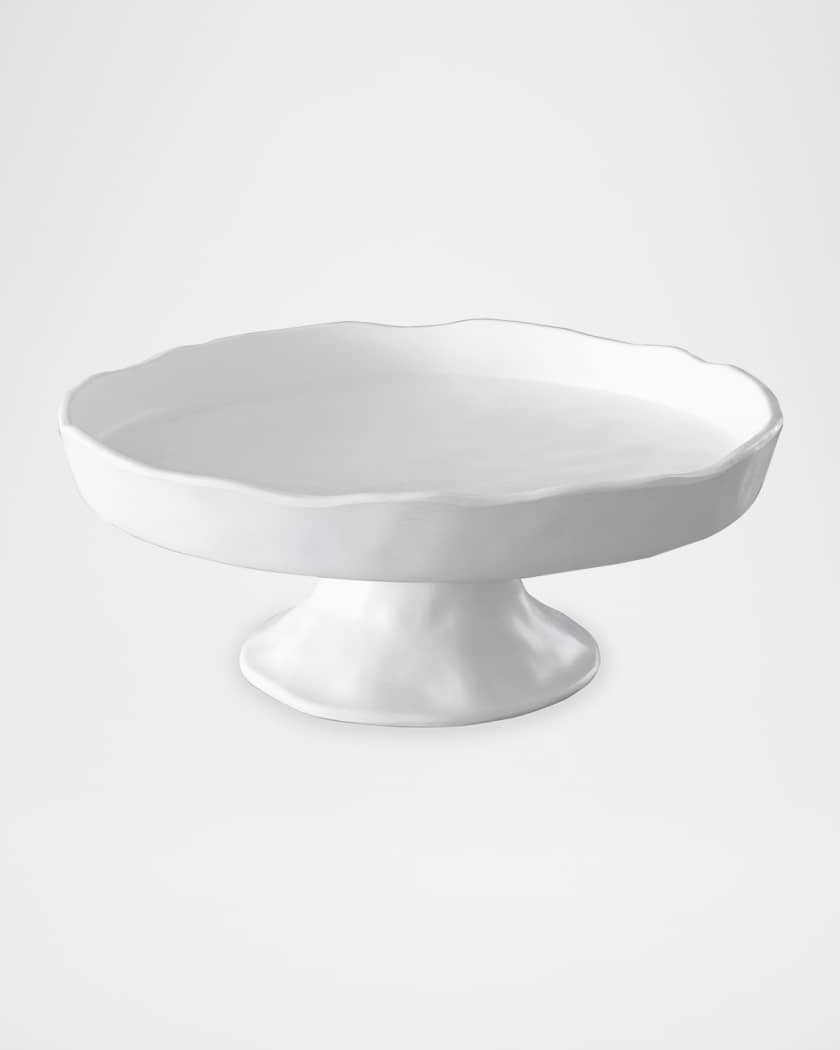 Nube Round Pedestal Cake Plate
