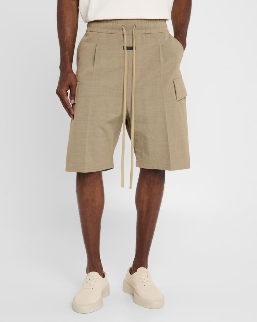 Men's Long Cargo Shorts