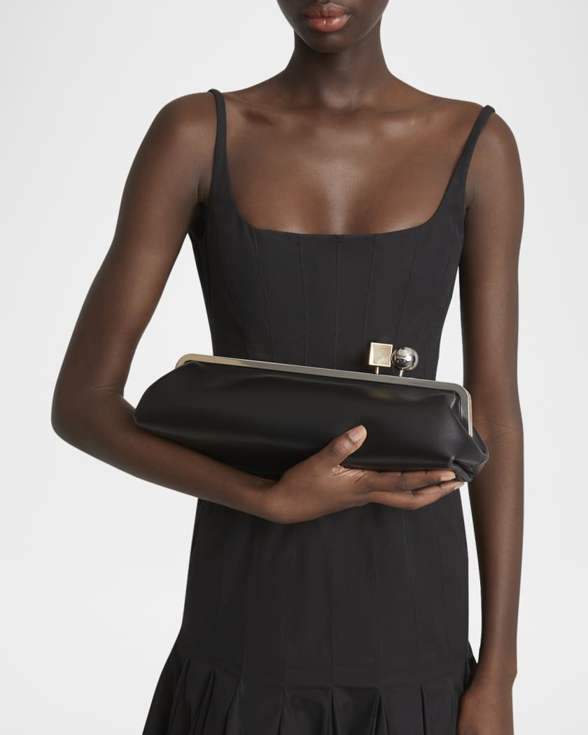 La Pochette Salon Leather Shoulder Bag