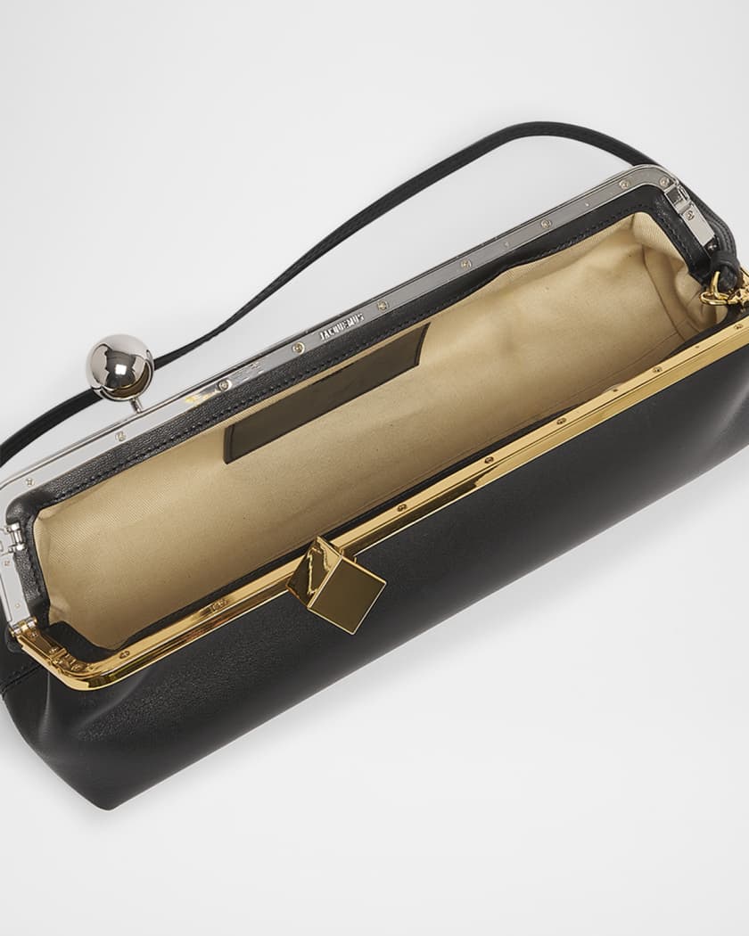 La Pochette Salon Leather Shoulder Bag