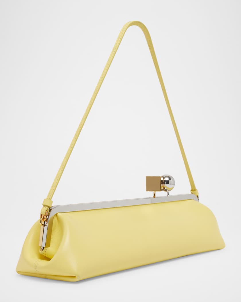 La Pochette Salon Leather Shoulder Bag