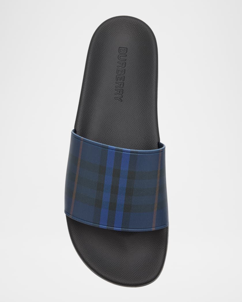 Men's Furley Check Slide Sandals
