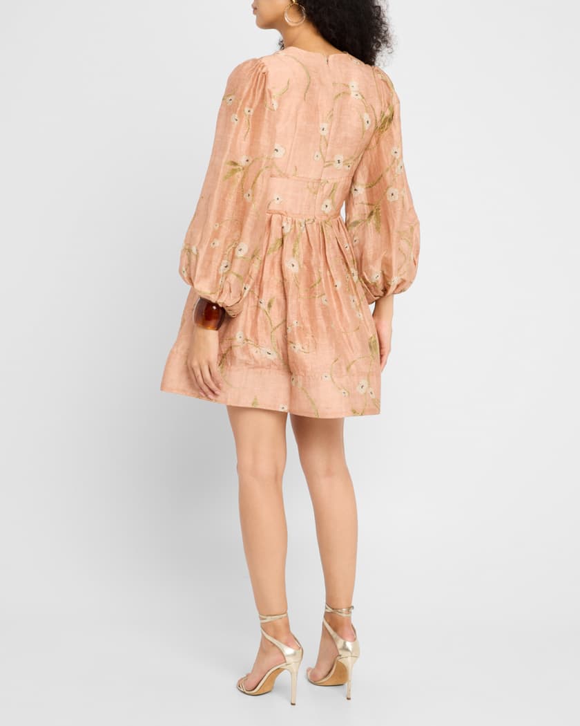 Illuminate Drawn Mini Dress