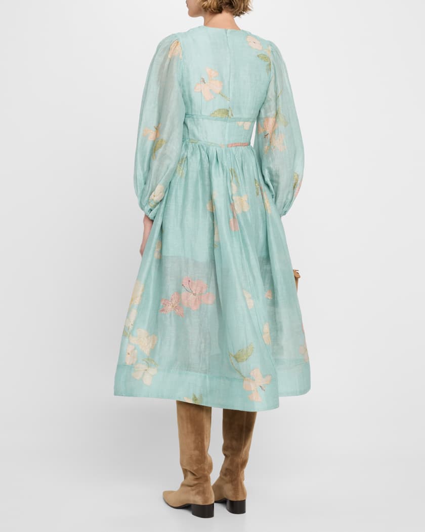 Illuminate Drawn Billow Dress