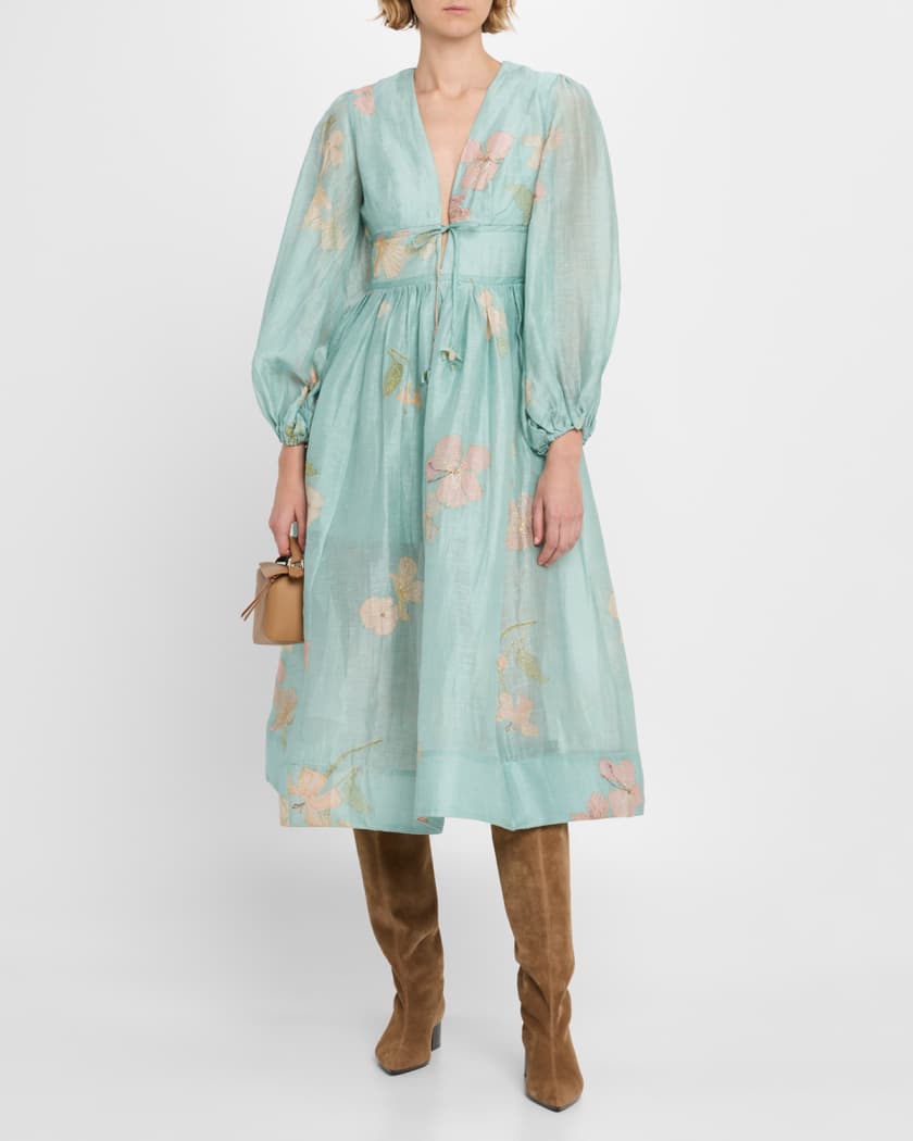 Illuminate Drawn Billow Dress