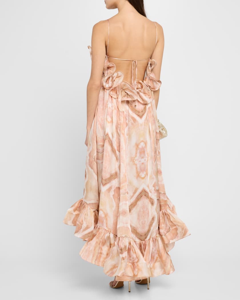 Illuminate Flounce Gown