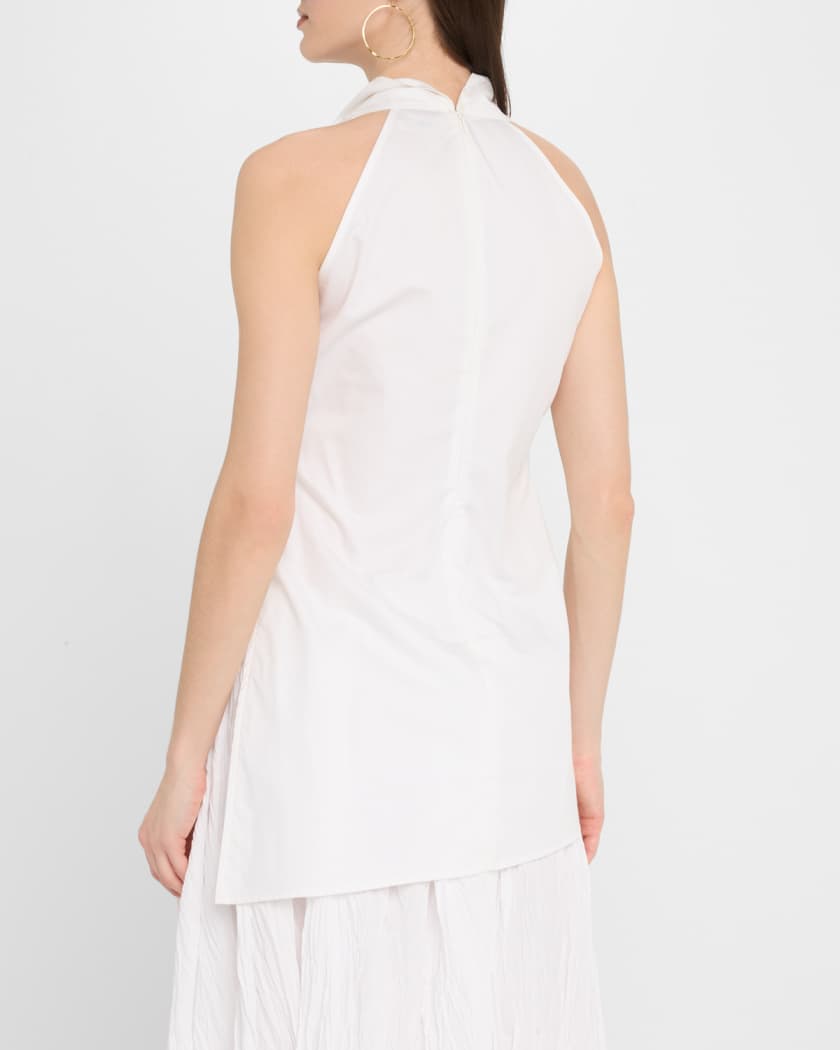 High Cowl Neck Top