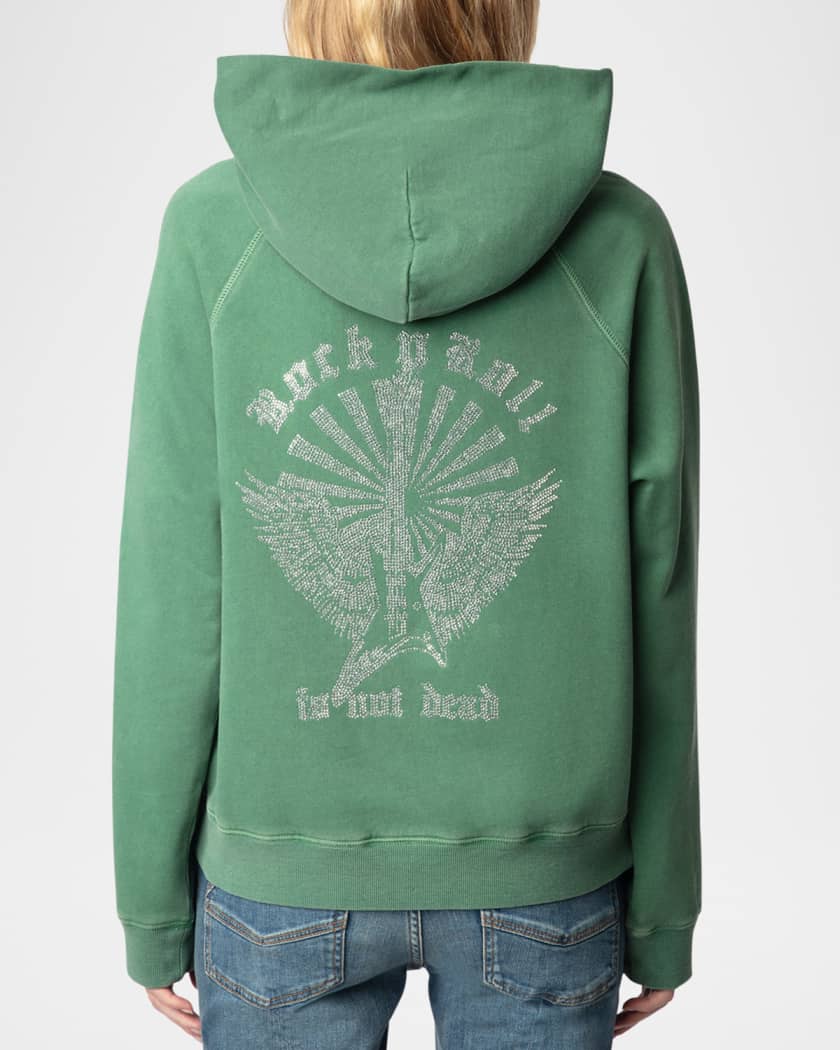 Georgy Embellished Guitar Wings Hoodie