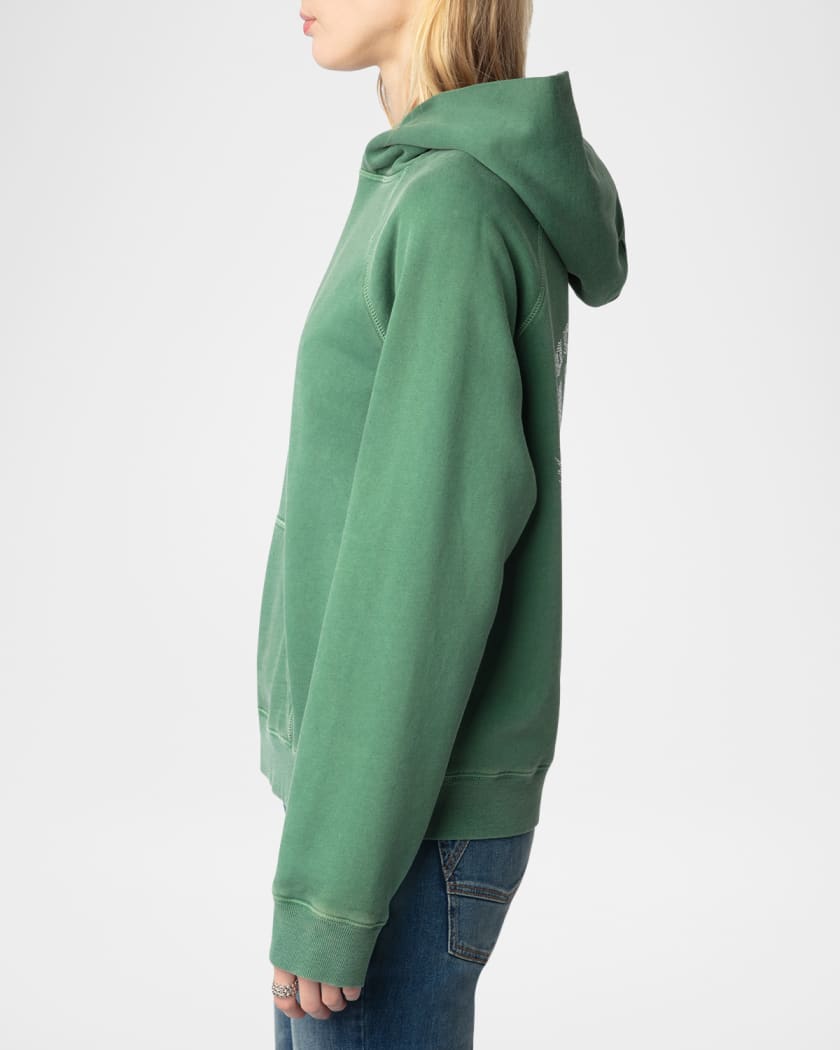 Georgy Embellished Guitar Wings Hoodie