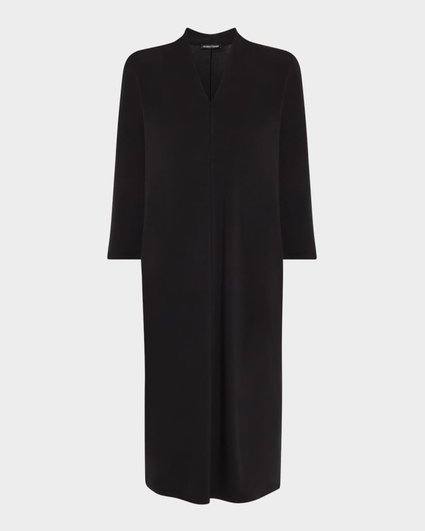 Eileen fisher jersey shift dress shop