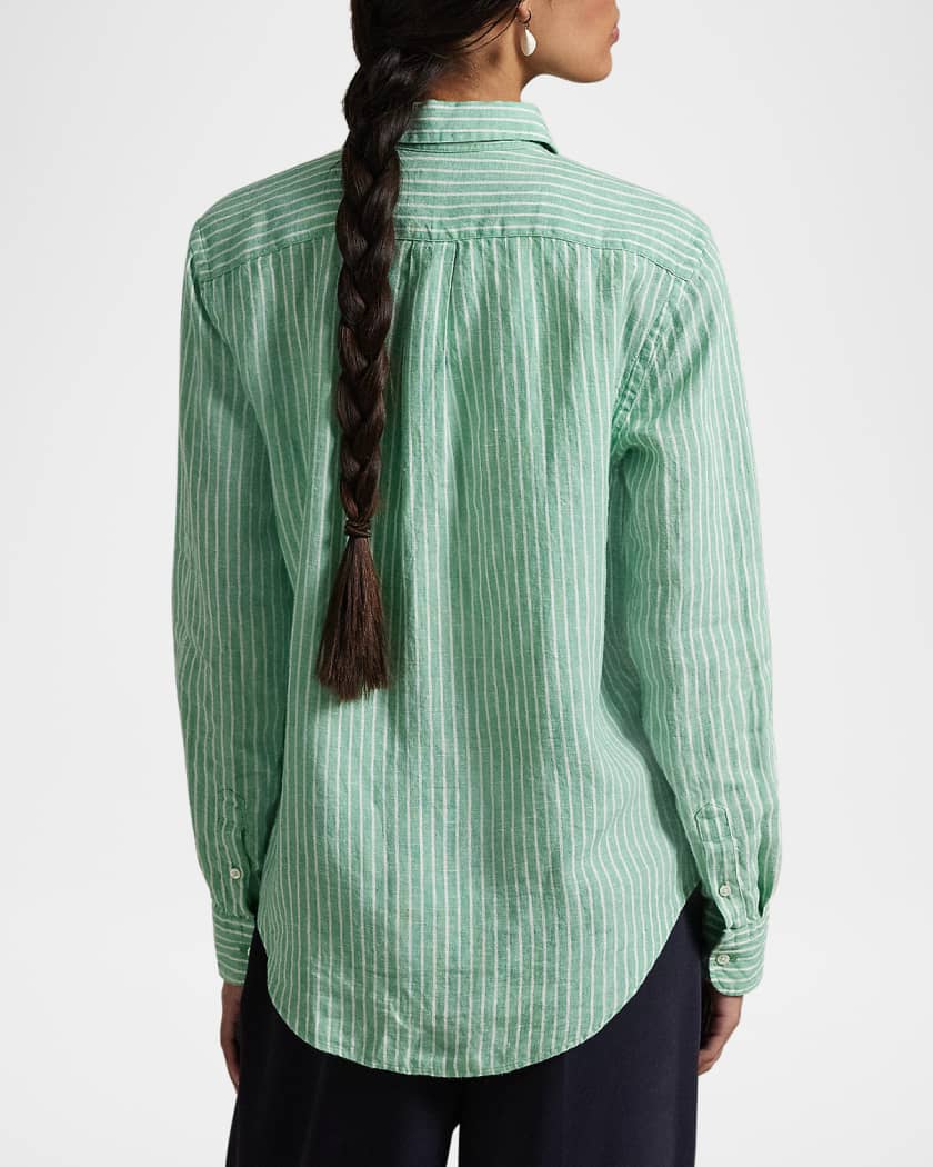 Oversize Fit Linen Shirt