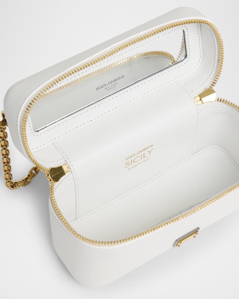 Sicily Calfskin Vanity Crossbody Bag