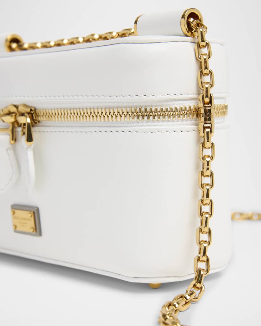 Sicily Calfskin Vanity Crossbody Bag